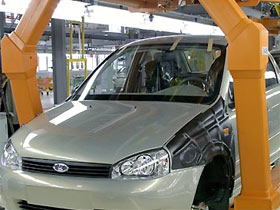 Производство автомобилей Lada