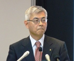 Действующий президент HITACHI Кацуо Фурукава (Kazuo Furukawa)