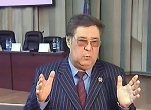 Губернатор Кемеровской области Аман Тулеев