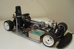 Модель электромобиля с проточным редокс-аккумулятором (Redox Flow Battery)