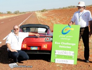 Tesla Roadster (World Record)
